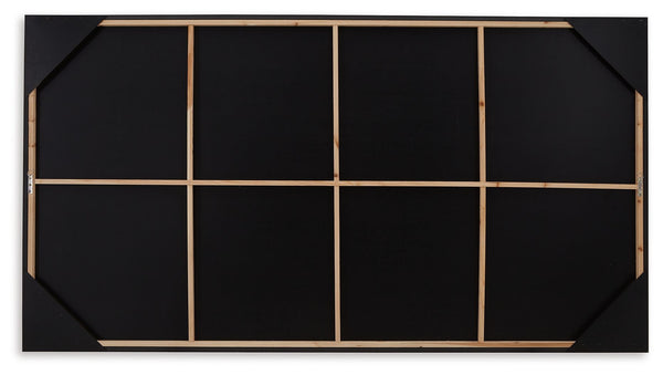 Delstone - Wall Art - Black / White
