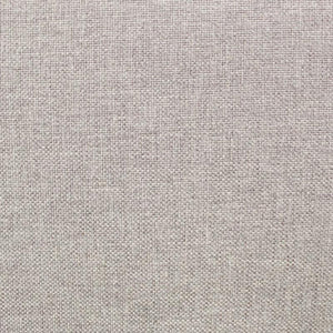 Eastern King Size Platform Bed, Upholstered Headboard - Light Brown