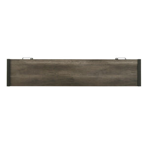 Fireplace TV Consoles - 686 78" Console With Fire FTS - Brown