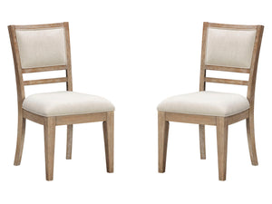 Breckenridge - Upholstered Dining Chair (Set of 2) - Brown
