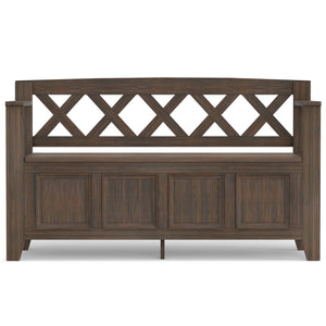 Amherst - Handcrafted Entryway Storage Bench
