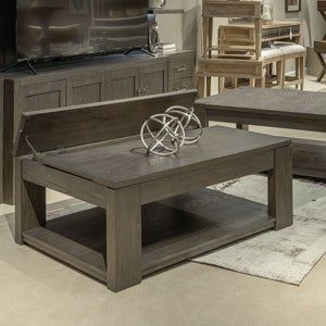 Lennox Hill - Lift Top Cocktail Table - Bark