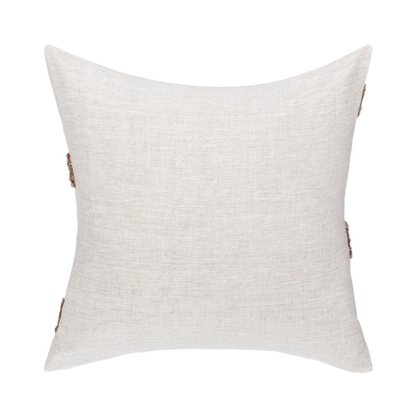 Essay - 22" x 22"Pillow - Frothed Brown