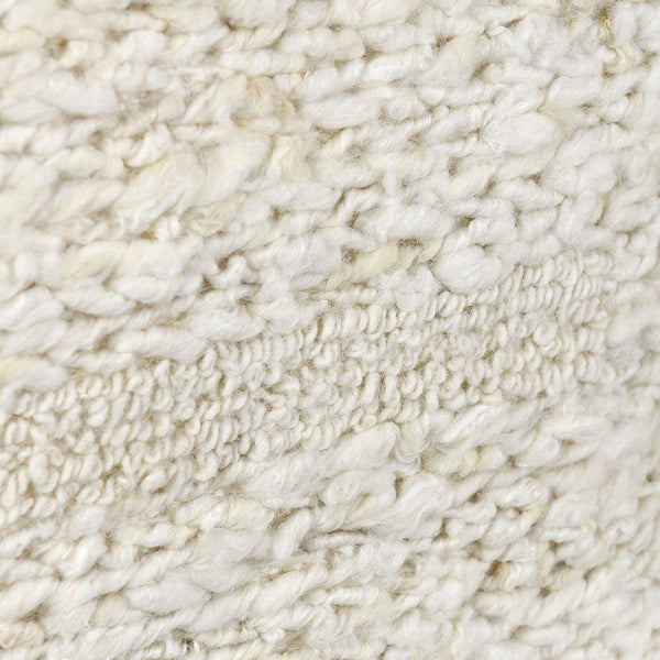 Sinclair - Pouf - Ivory