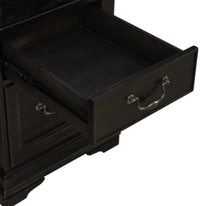 Meritage - Jr Executive Desk - Aged Charcoal