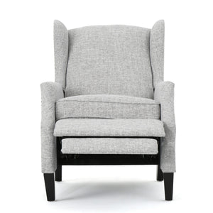 Westeros Wing Back Fabric Upholstered Recliner