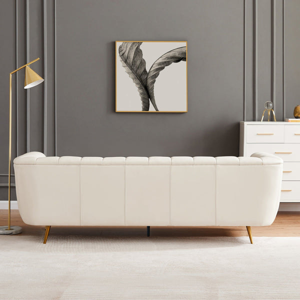 Lamattina - Genuine Italian Channel Tufted Sofa