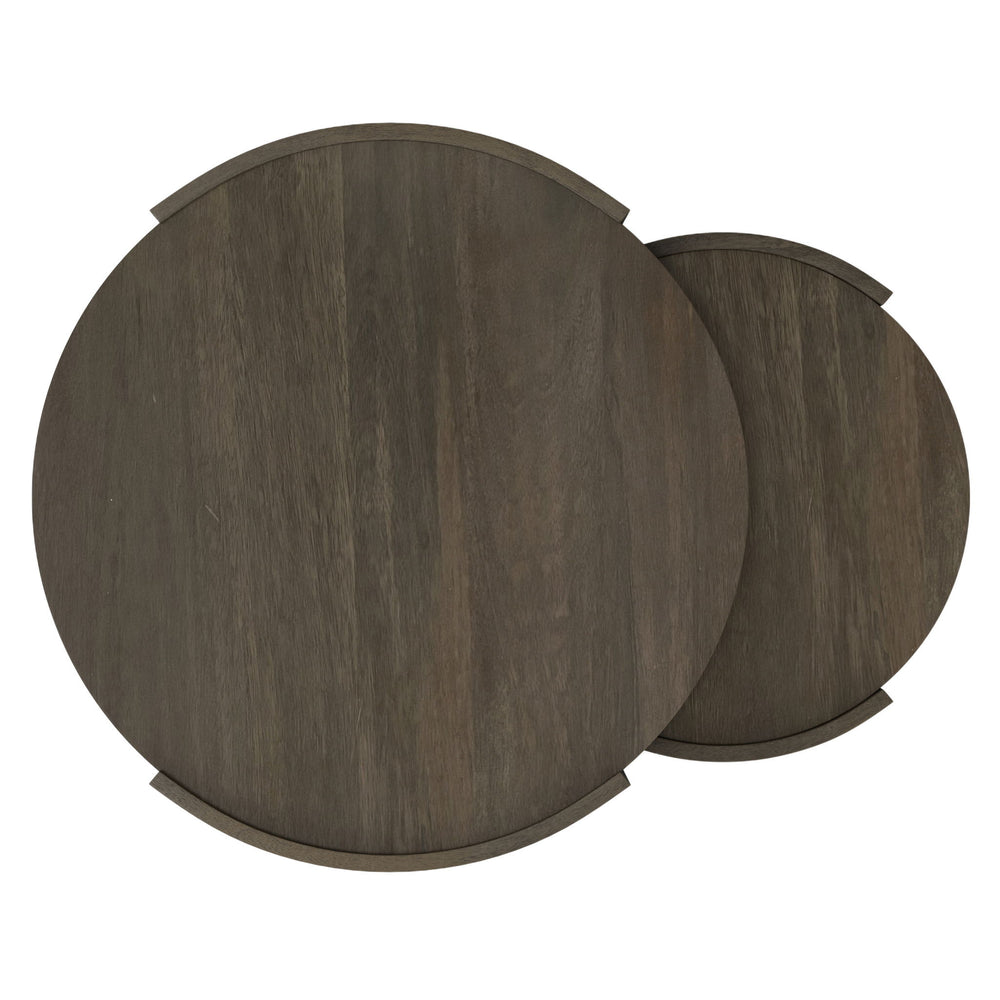 Robin - 2 Piece Nesting Table - Gray