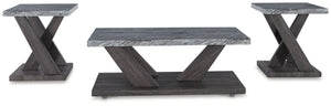Bensonale - Occasional Table Set (Set of 3) - Brown / Gray