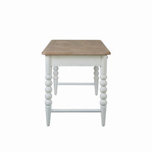 Turnberry Park - Writing Desk - Washed White & Toasted Oat