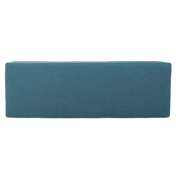 Contemporary Storage Ottoman Bench With Upholstery