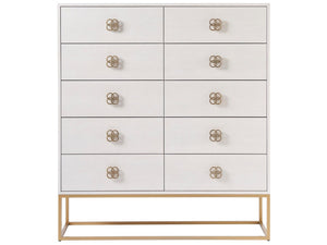 Love. Joy. Bliss.-Miranda Kerr Home - Peony Drawer Chest - Alabaster
