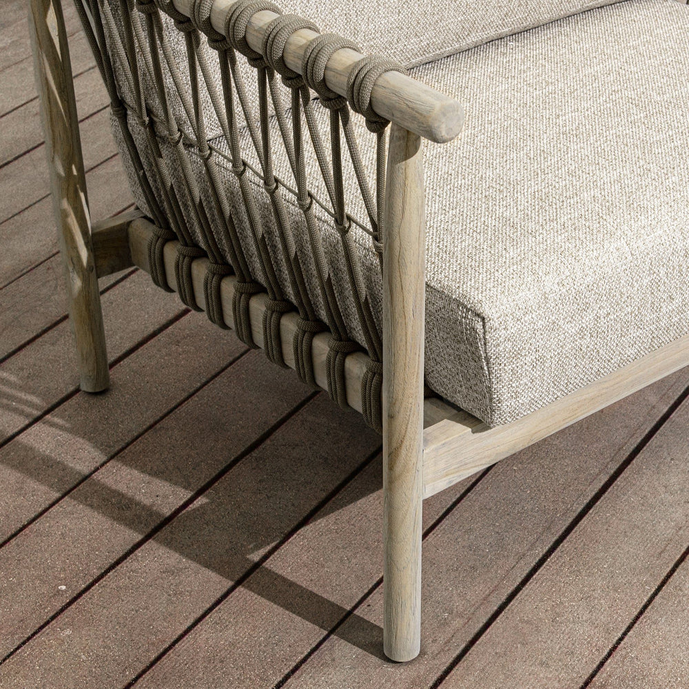 Leo - Outdoor Accent Chair - Taupe