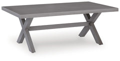Half Moon Beach - Rectangular Cocktail Table - Gray