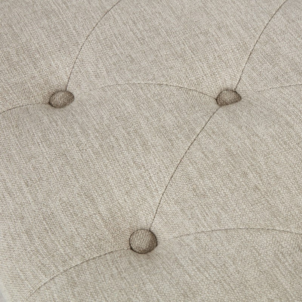 Accent Bench With Arm - Natural