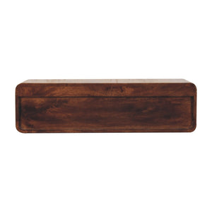 Floating Open Console - Walnut
