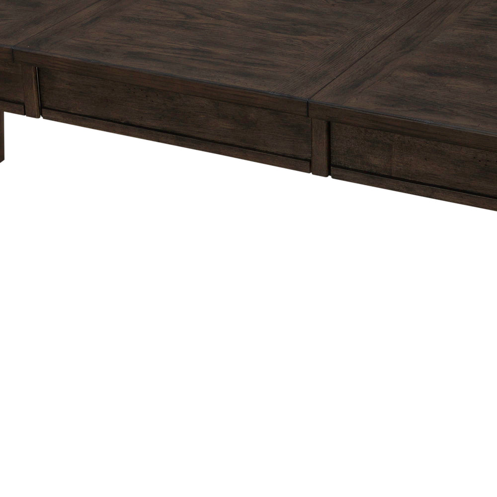 Midland Falls - Rectangular Leg Table - Rustic Brown