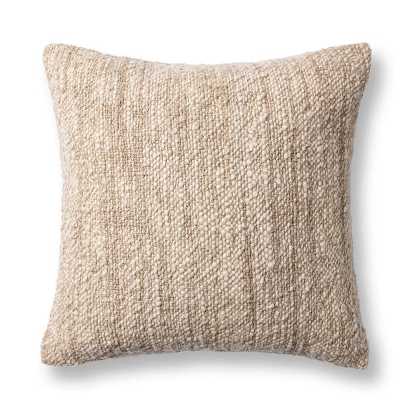 Jai - 22" x 22" Accent Pillow - Natural
