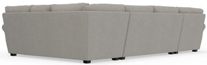 Livingston - Sectional With Comfort Coil Seating And Accent Pillows Included