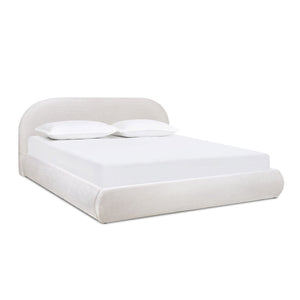 Archie Puffy Grounded - Upholstered Platform Bed