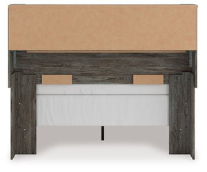 Frandern - Bookcase Panel Bedroom Set