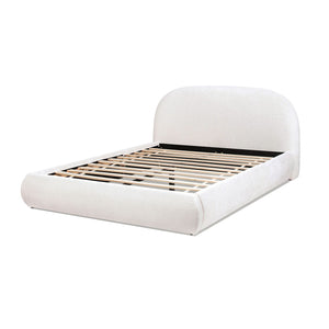 Archie Puffy Grounded - Upholstered Platform Bed