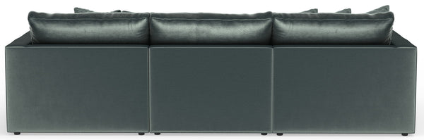 Remington - Modular Sofa And Cocktail Ottoman - Pine