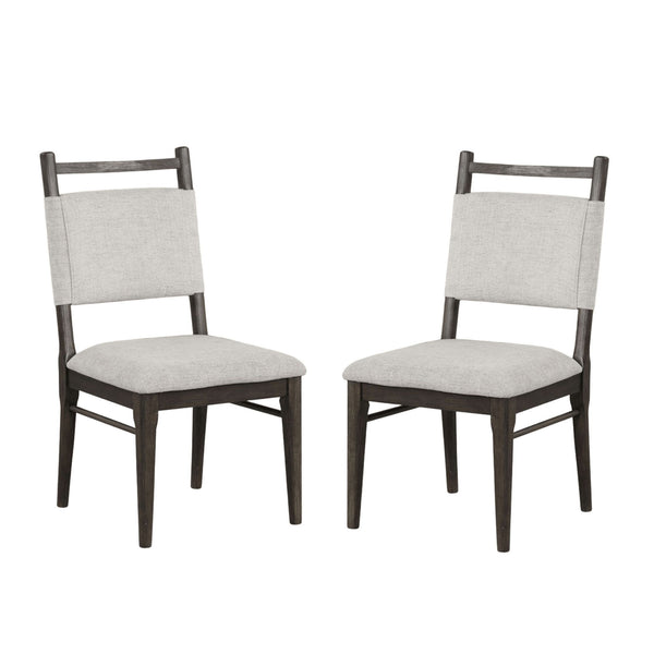Upholstered Side Chairs (Set of 2) - Dark Walnut
