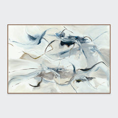 Orb - 72" x 48" Painting Art By Buddy Whitlock - Neutral