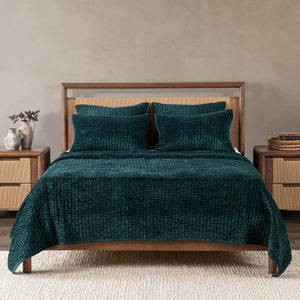 Bari - Velvet Sham - Emerald