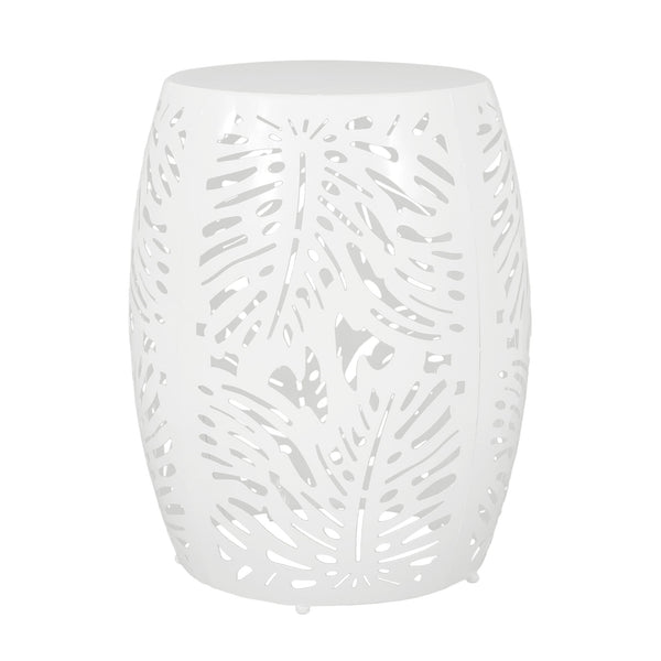 Modern Design Metal End Table, Large