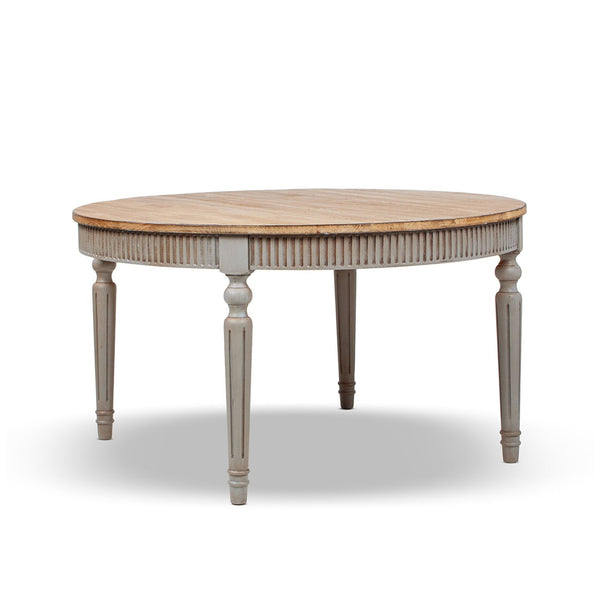 Colette - Round Dining Table - Blue / Gray