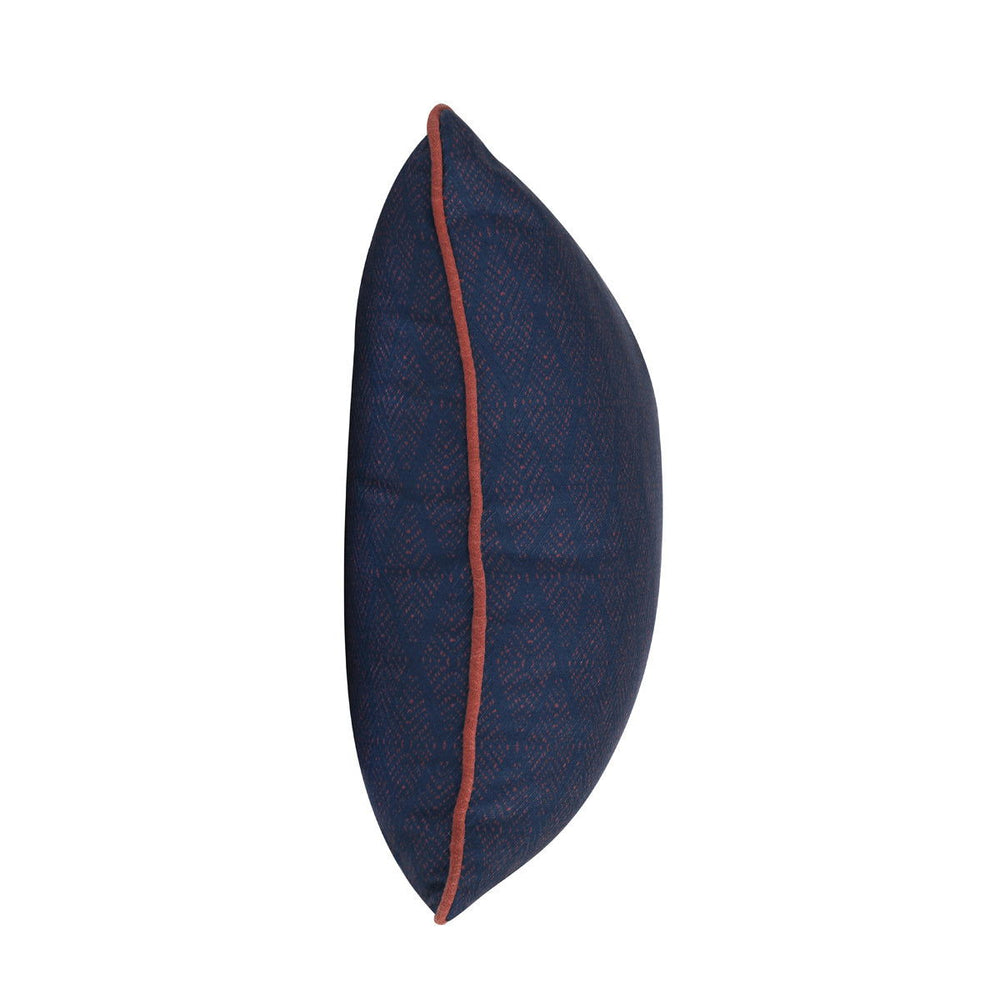 Gulf - Pillow - Dark Blue/Red