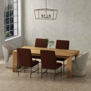 Crossings - Downtown Rectangular Dining Table - Amber