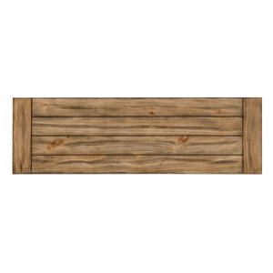 Morgan Creek - Sofa Table - Antique White / Wirebrushed Tobacco Accents