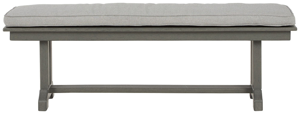 Visola - Bench with Cushion - Gray