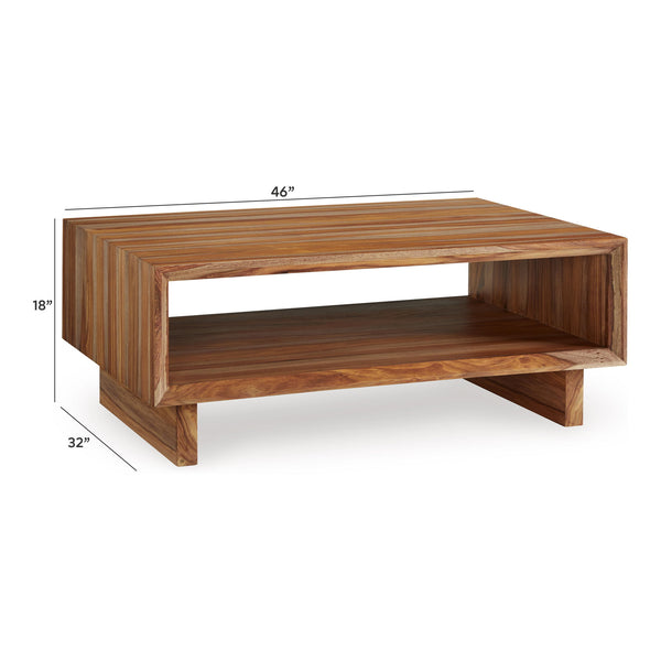 Dressonni - Rectangular Cocktail Table - Brown
