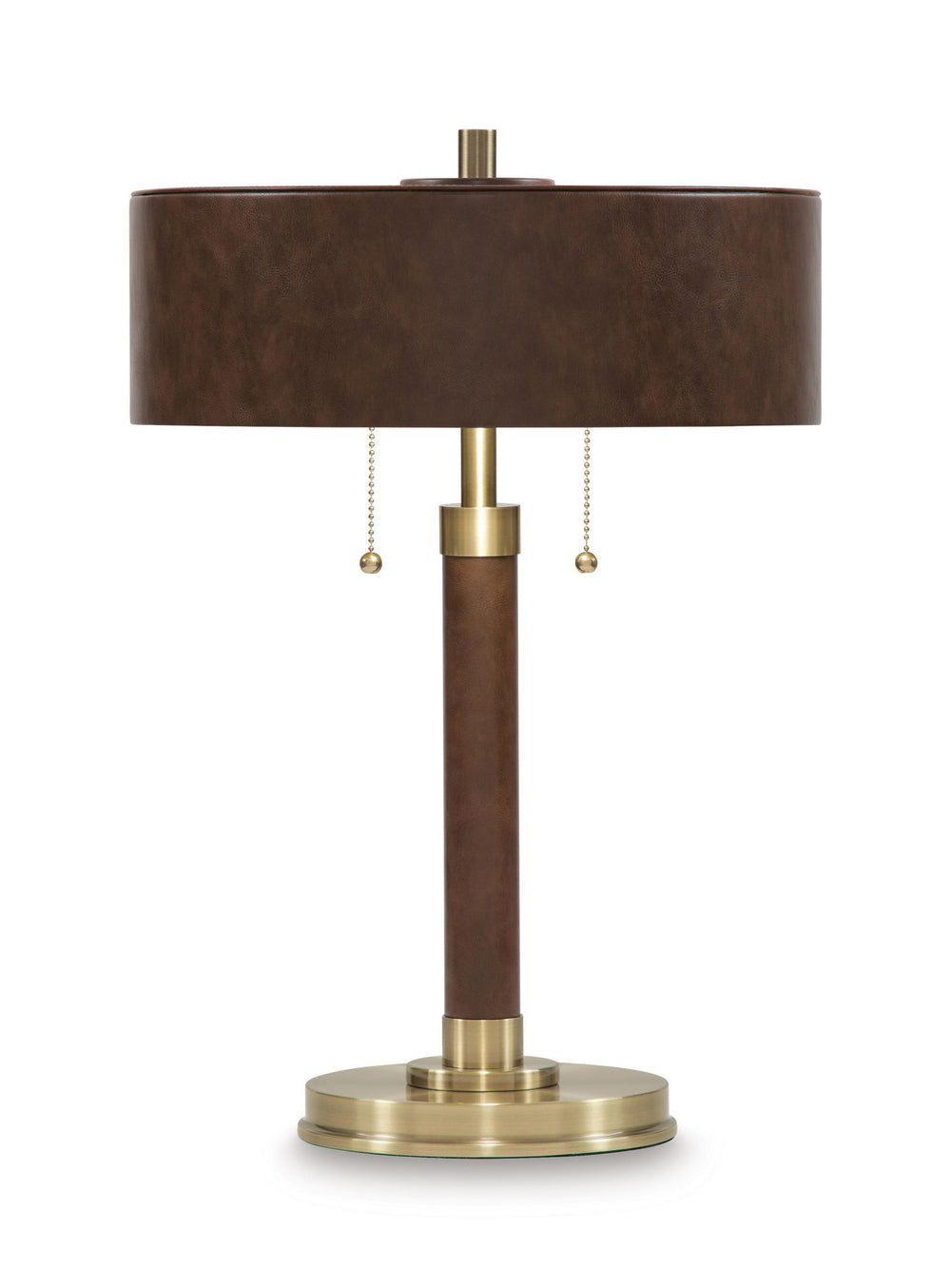Arcmond - Metal Table Lamp - Brown / Gold Finish