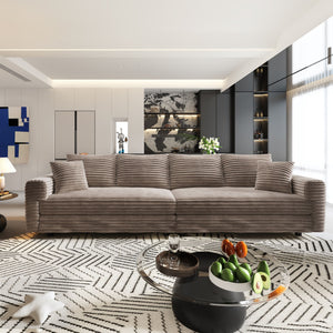4 Seat Sofa, Deep Seat Couches With Soft Pillows