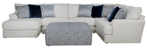 Polaris - Sectional With Comfort Coil Seating And Accent Pillows Included