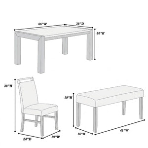 Dining Set With Table And Side Chairs