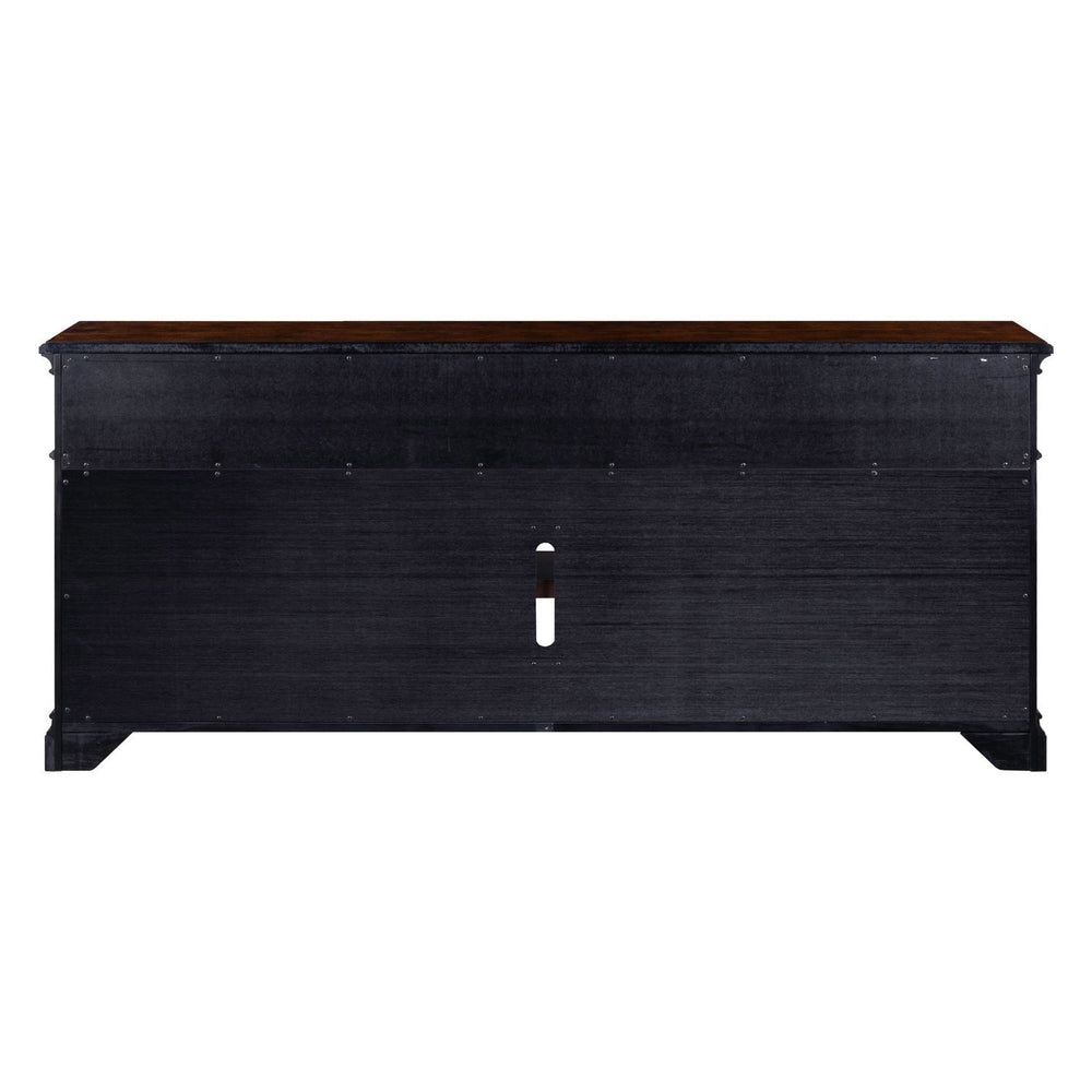 Fireplace TV Consoles - 84" Fireplace TV Console FTS - Brown