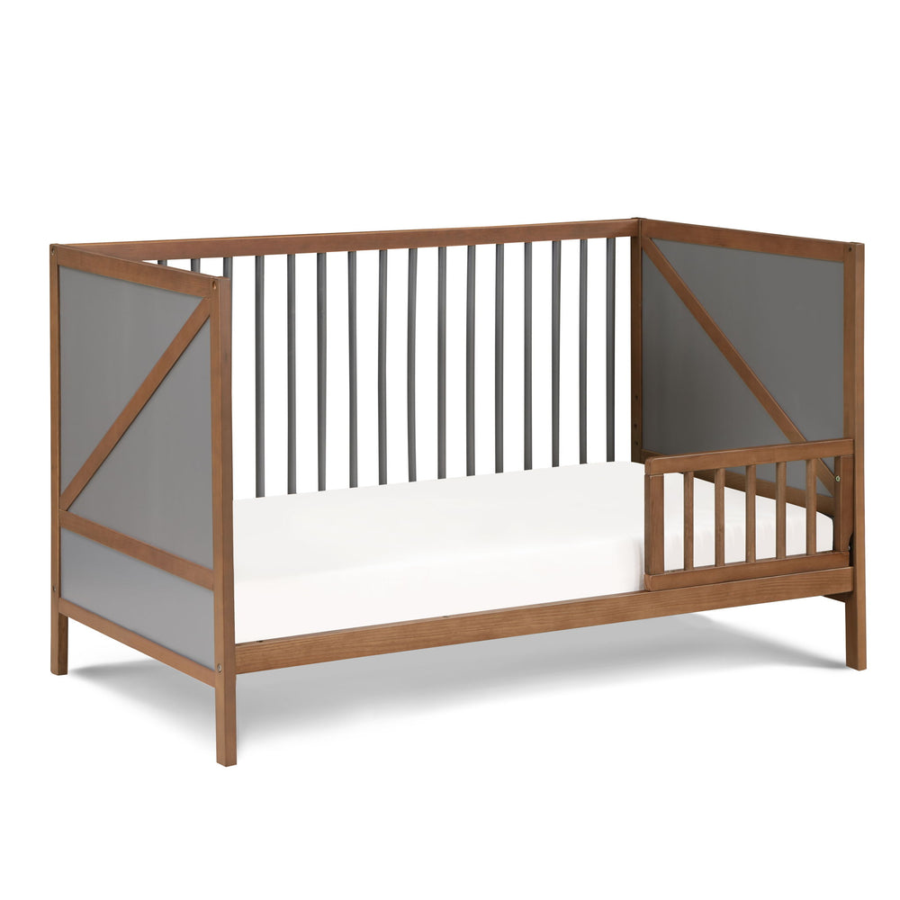 Pixie Zen - 3 In 1 Crib - Walnut Brown