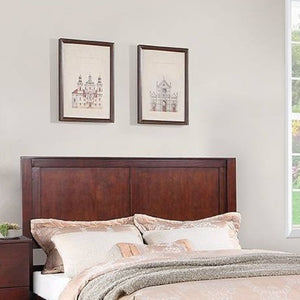 Bed With 2 Panel Headboard