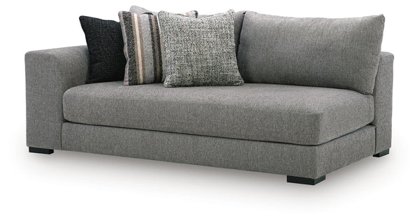 Creston Heights - LAF Corner Chaise - Smolder