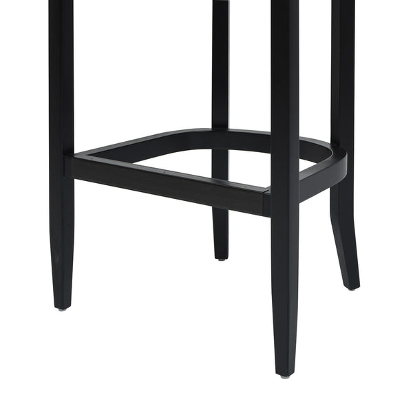 Americana - Mid-Century Modern Cane Back Counter Stool