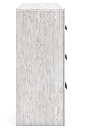 Cayboni - Six Drawer Dresser - Whitewash