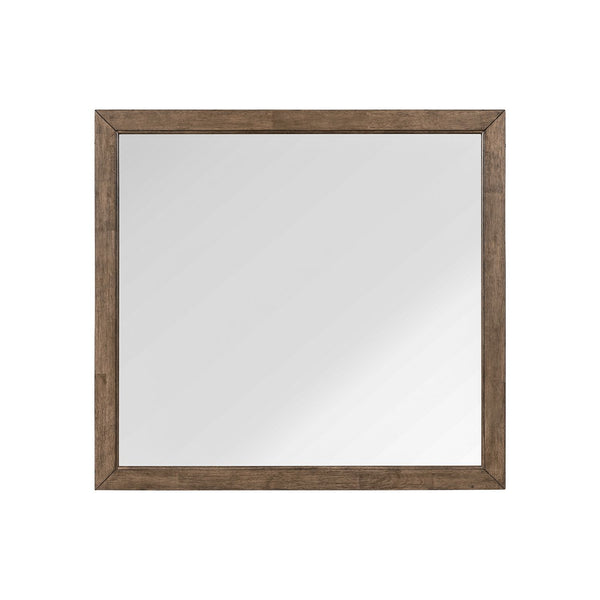 Shaker Lakes - Landscape Mirror - Harvest Brown
