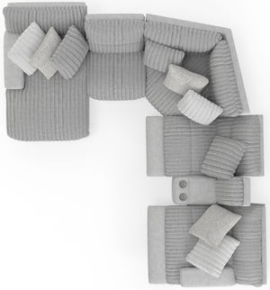 Abraxas - 6 Piece Reclining Sectional