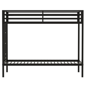Adam - Twin Over Twin Bunk Bed - Black